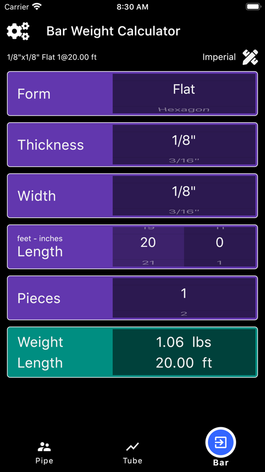 #4. Weight Calculators (iOS) 由: Othenos Consulting