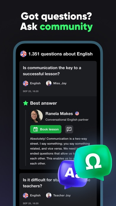 LiveXP: Language Learning App Screenshot
