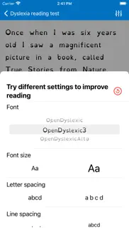 dyslexia adhd reading test dys iphone resimleri 2