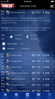 fox 26 houston weather – radar iphone screenshot 1
