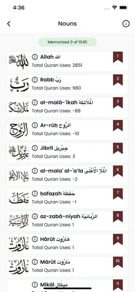 Game screenshot The Clear Quran Dictionary apk