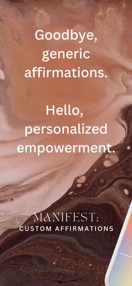 Game screenshot Manifest: Custom Affirmations mod apk
