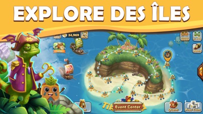 Screenshot #3 pour Tiki Solitaire TriPeaks