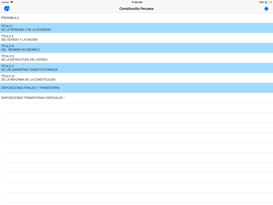 Screenshot #4 pour Constitución Peruana