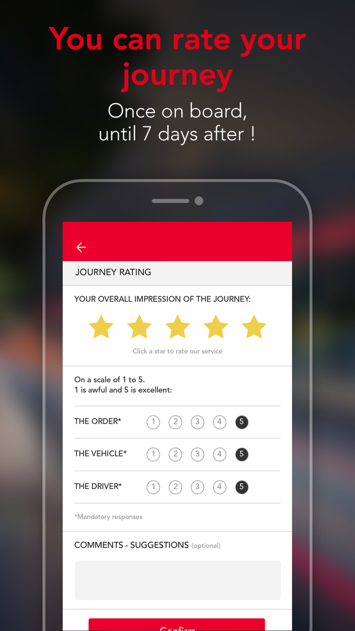 G7 Abonné - Commande de taxi