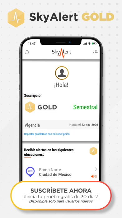 SkyAlert Screenshot