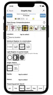 floraquest: northern tier iphone screenshot 3