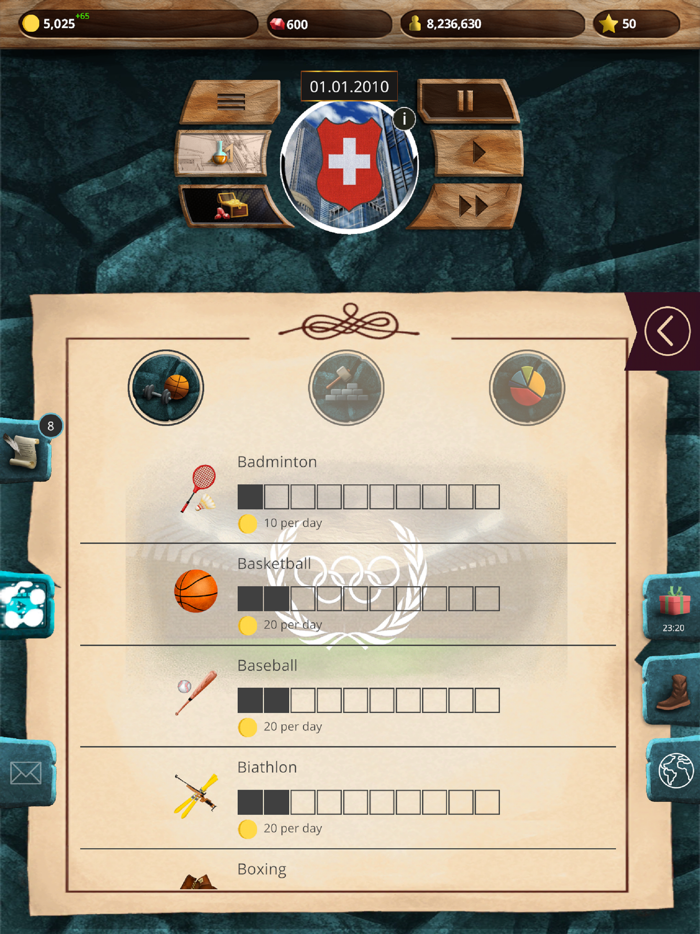 MA 1 – President Simulator