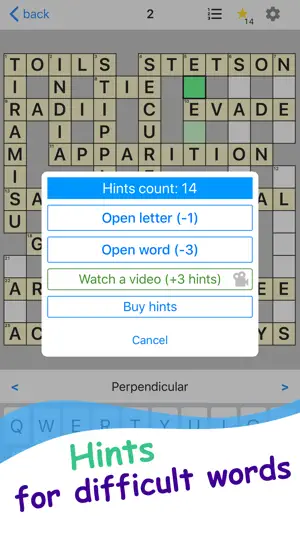 English Crosswords Puzzle Game screenshot 3