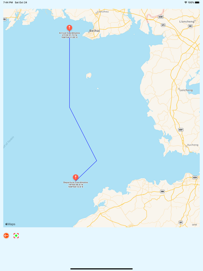Nautical Calculator Preview