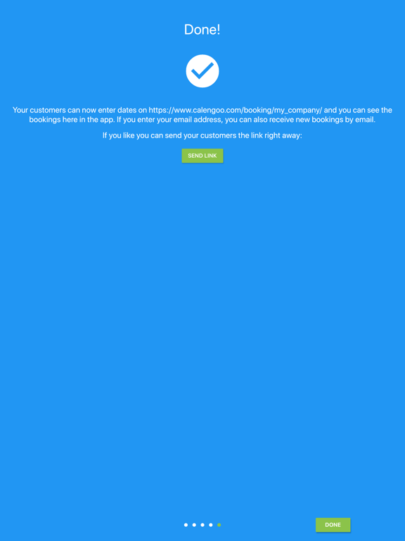 Appointment Booking System iPad screenshot 5 - Business app