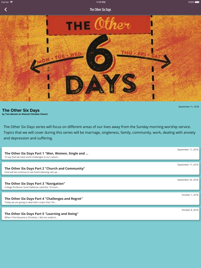 Wolcott Christian Church