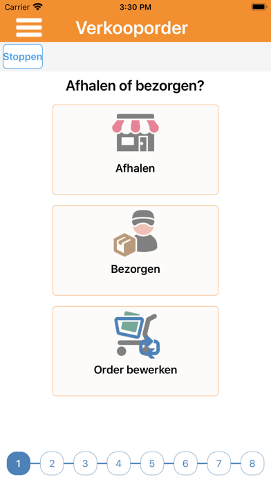 RetailVista Mobile X Screenshot