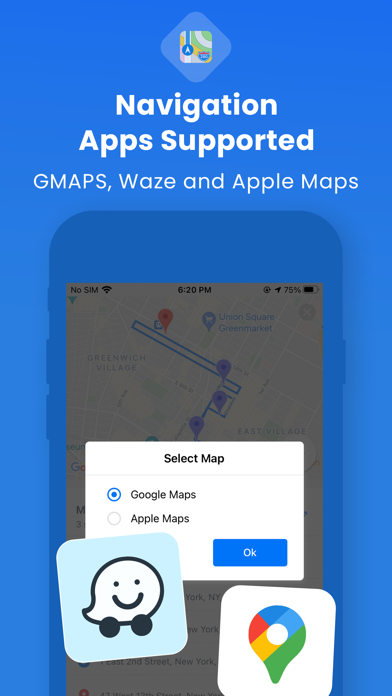 Route Planner & Map Warrior Screenshot