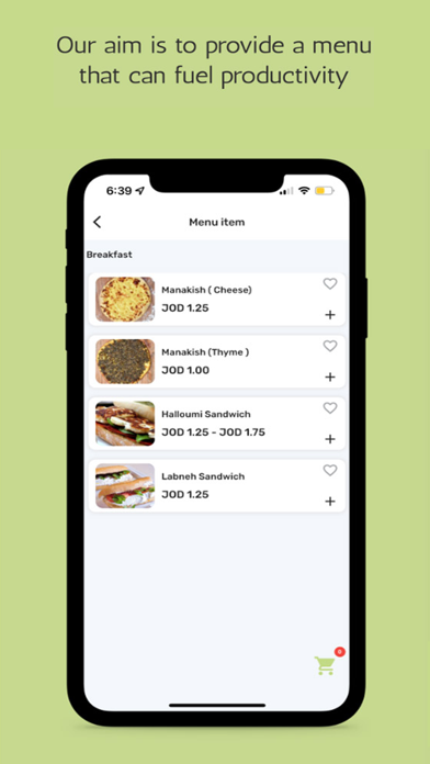 Choices Catering Screenshot