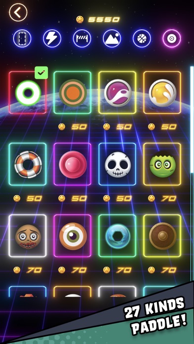 Air Hockey Glow HD Arcade 2D Screenshot