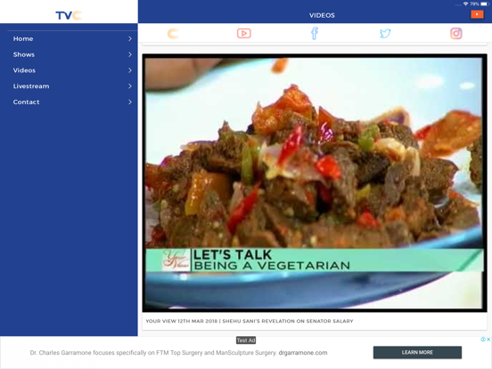 TVC Mobile App iPad screenshot 6 - News app
