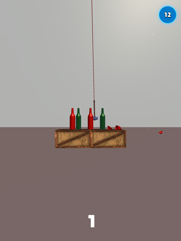 Bottle Breaking with Hammer