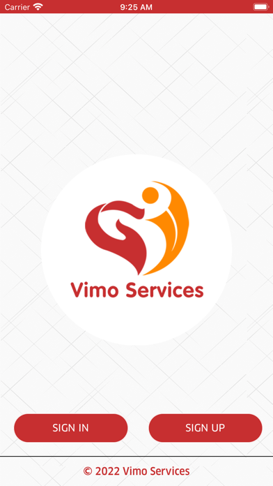 Vimo Services Screenshot