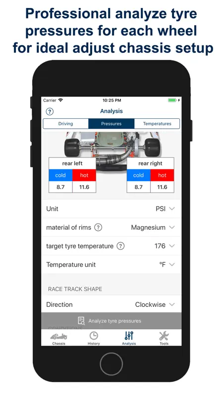 Kart Chassis Einstellung PRO screenshot 5 of 10