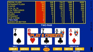 Bonus Video Poker - Poker Gameのおすすめ画像1