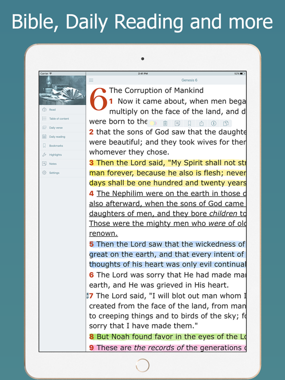 Screenshot #5 pour NASB Bible Holy Audio Version