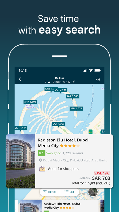 Almosafer: Hotels & Flights Screenshot