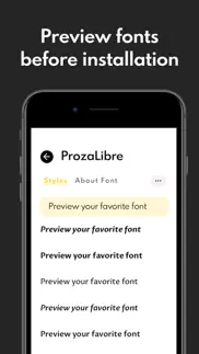 fonts for iphones & ipads app iphone screenshot 4