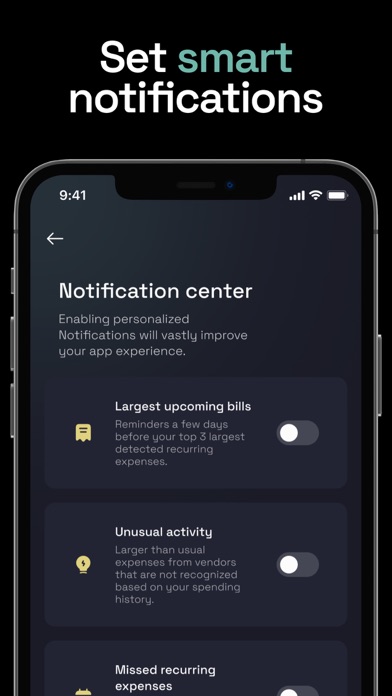 Cashews Smart Money Budget App Screenshot