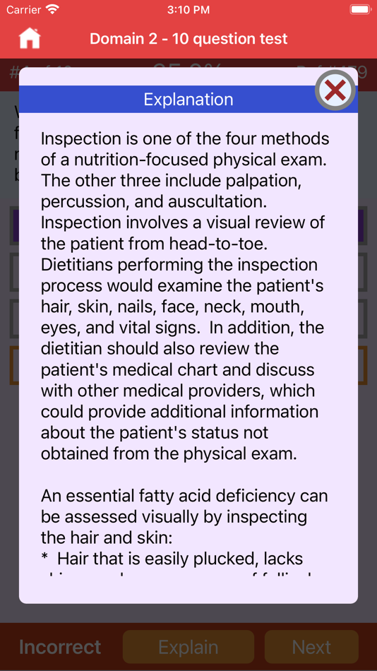#5. Dietitian Exam To Go (iOS) 由: Visual Veggies Software, LLC