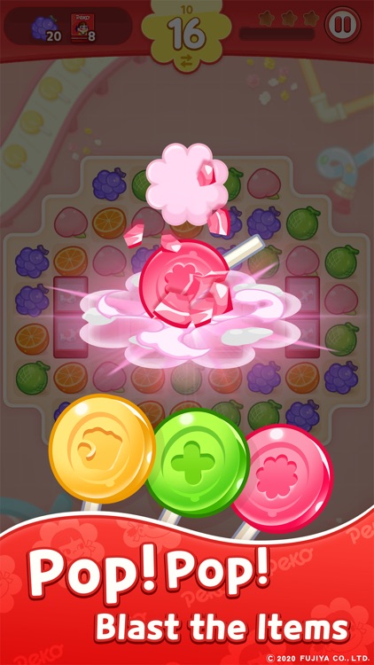 PEKO POP : Match 3 Puzzle