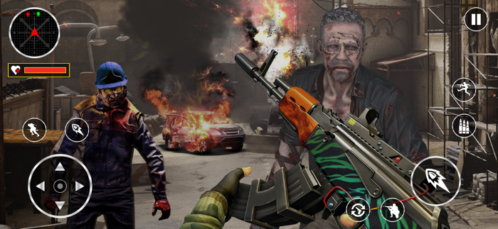 Zombie Games Offline Games