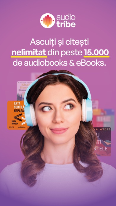 Screenshot #1 pour AudioTribe: Audiobooks & More