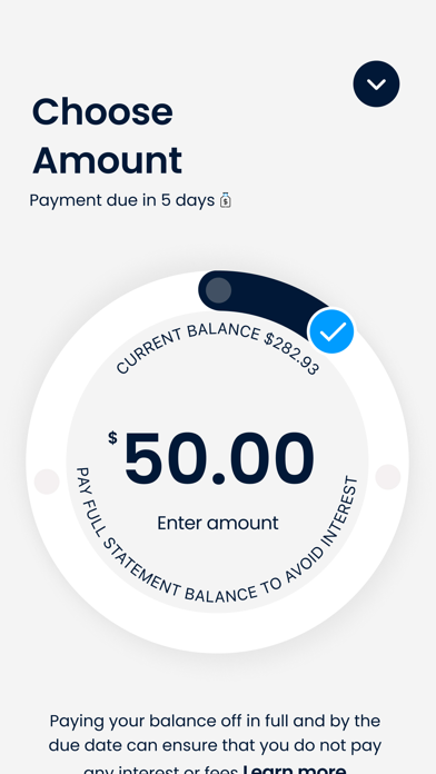Customers Bank Credit Card Screenshot