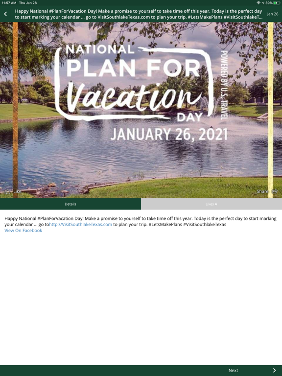 Screenshot #5 pour Visit Southlake!