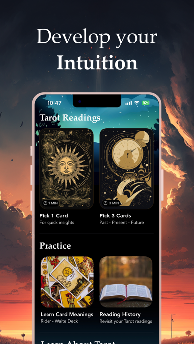 Tarot Card Reading - Witch AI Screenshot