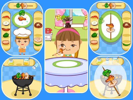 Screenshot #4 pour Barbecue Food Cooking Games