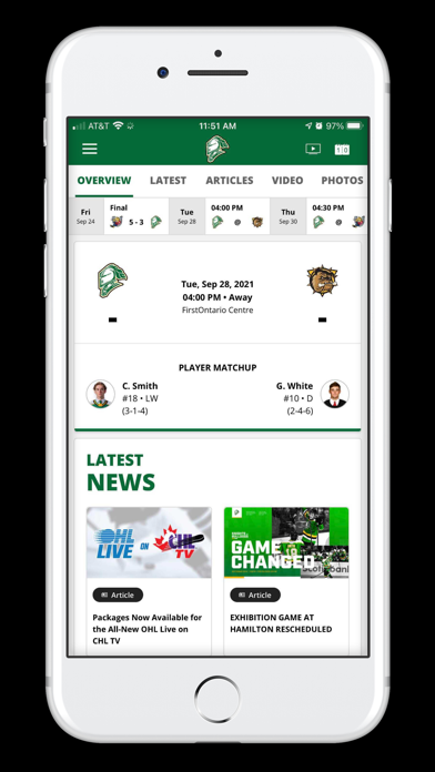 CHL: Official App Screenshot