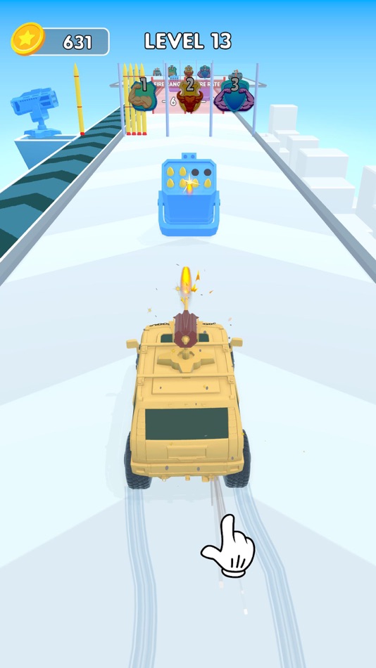 #3. Tank Attack Master (iOS) Podle: Rawky Studios