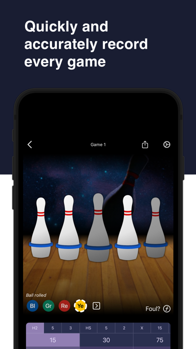 Approach, for 5 Pin Bowling Screenshot