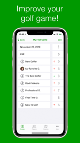 Golfer's Scorecard screenshot