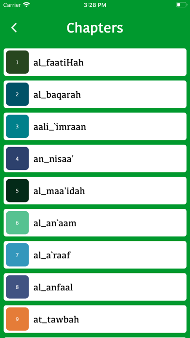 Screenshot #1 pour Somali  Quran Offline