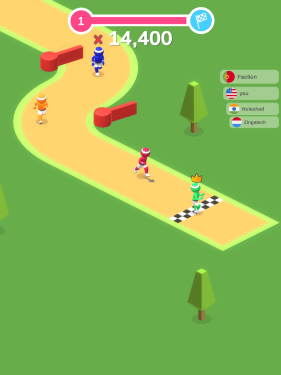 partyRun.io 2 iPad screenshot
