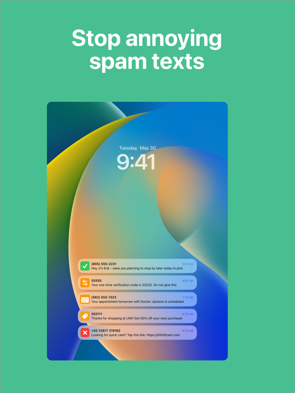 Spam Text Blocker - TextShieldのおすすめ画像1