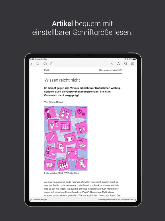 Wiener Zeitung E-Paperのおすすめ画像4