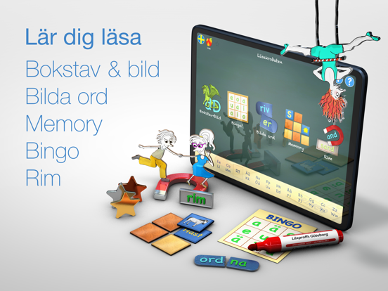 Screenshot #4 pour Läsakrobaten