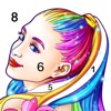 Coloring Fun : Color by Number - iPadアプリ