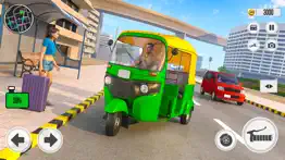 tuk tuk driving: rickshaw game iphone screenshot 2