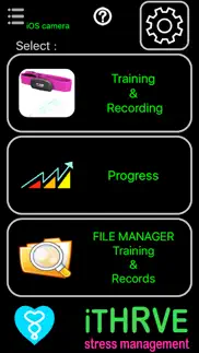 ithrve stress management iphone screenshot 2