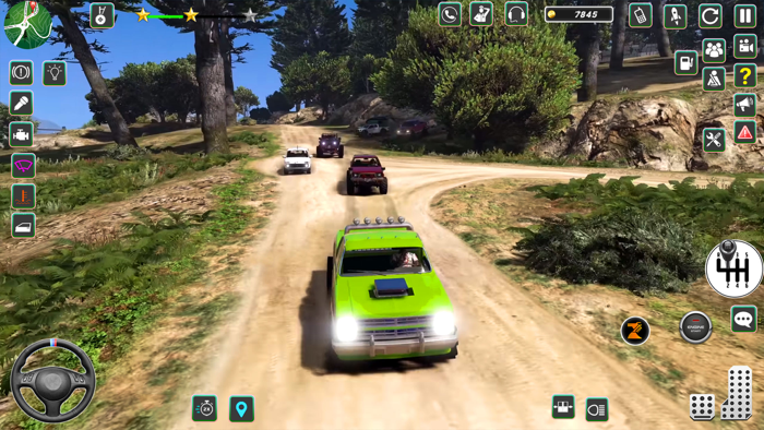 Mud Truck Offroad Driving Game